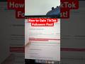 Use This Hack To Get TikTok Followers FASTER in 2026 #shorts