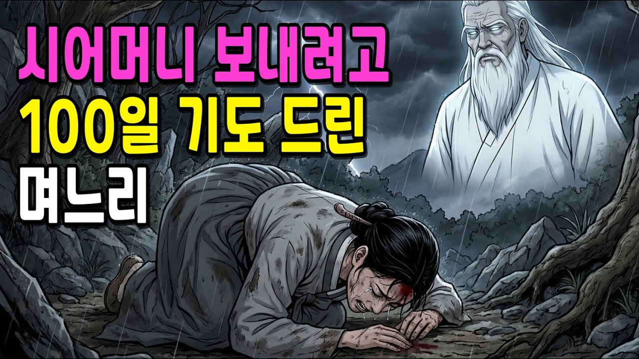 [야담천하]시어머니 데려가라고 신령님이 알려준대로 정성을 다한 며느리 | 옛날이야기, 인생지혜, 인생교훈