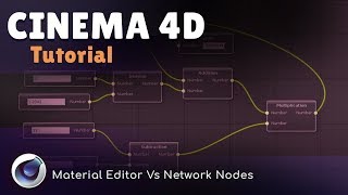 Standart Layer Shader vs Shader Node Network Basics: Cinema 4D