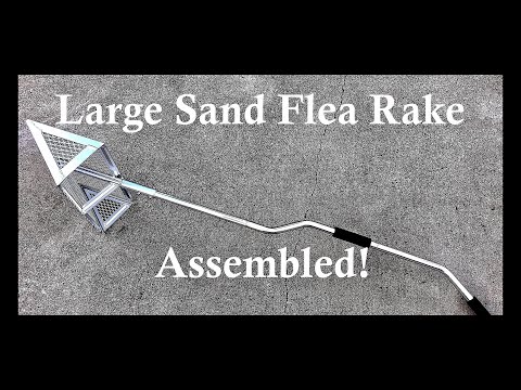 How to Assemble a Sand Flea Rake! Used The Exact Design Model