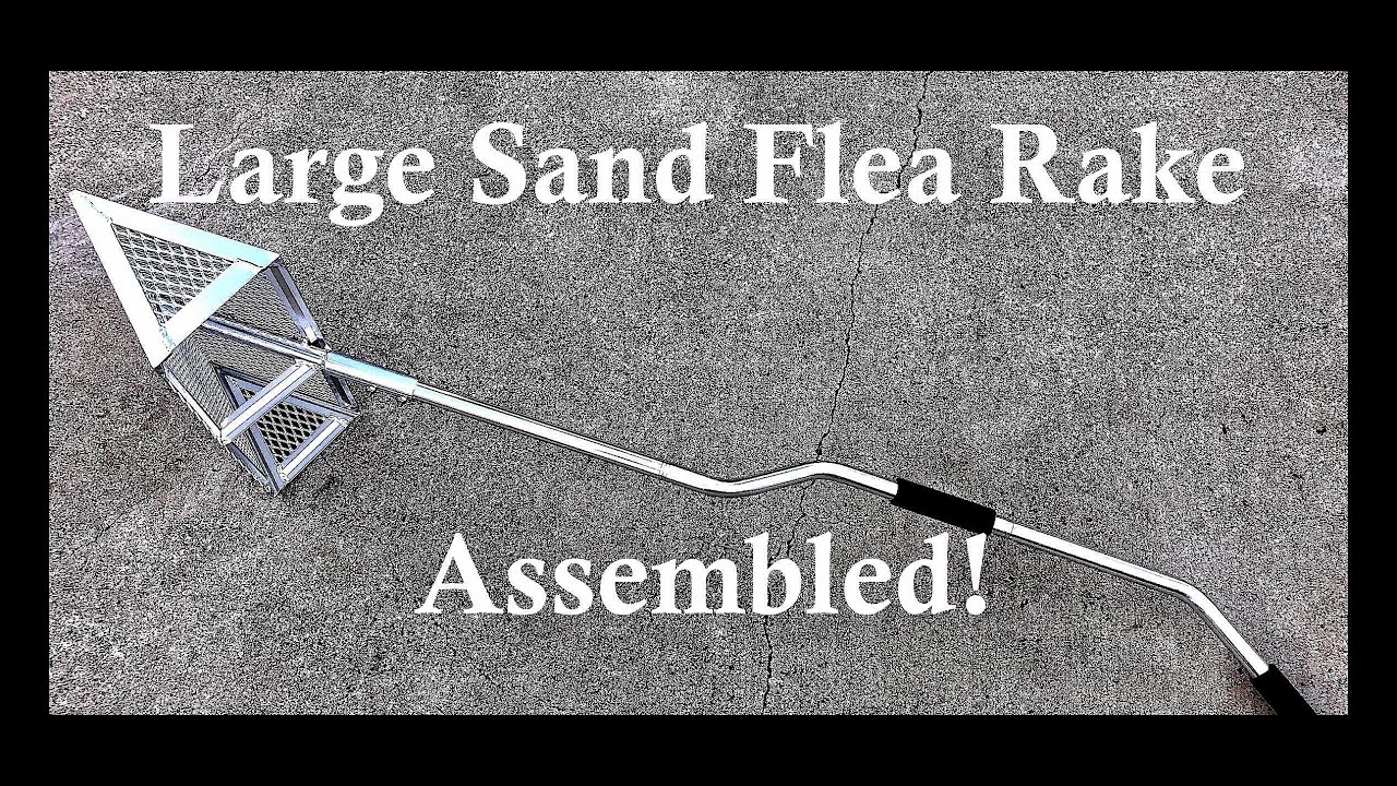 How to Assemble a Sand Flea Rake! Used The Exact Design Model