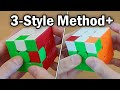 3-Style Method: Parity / Corner Twists / Edge Flips!