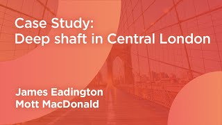 Case Study: Deep shaft in Central London | midas GTS NX screenshot 1