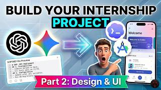 Build Your Internship Project (Part 2) | Designing & Prototyping UI/UX