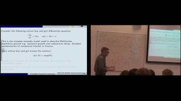 Mark Girolami: Probabilistic Numerical Computation: A New Concept? - GPSS 2016