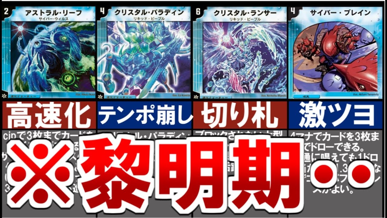 kaijudo】Explanation of decks from the Basic Set era (DM-01 to DM