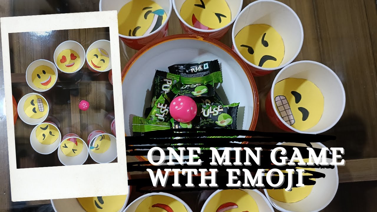 Emoji one min game/one min games/kitty party games