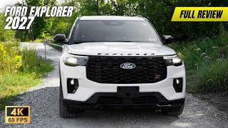 2027 Ford Explorer Review | The FAST 3-Row SUV!