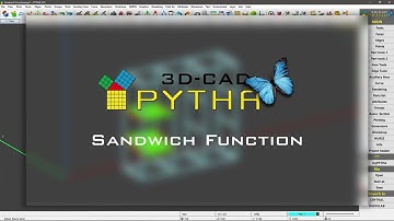 Pytha 3D Cad | Advance Tutorial | Sandwich Function