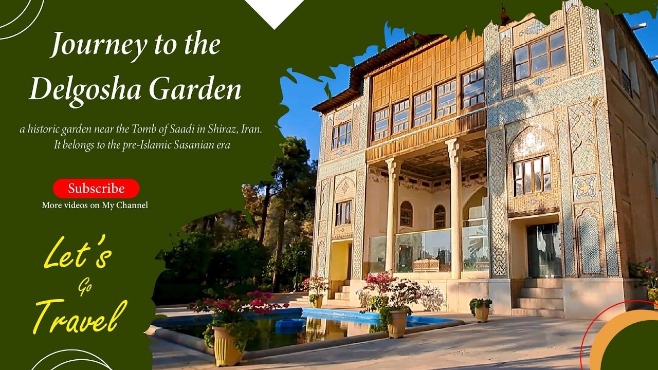 Delgosha Garden Shiraz 🌲 - Persian Garden in Iran
