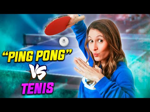 Vídeo: Diferencia Entre Tenis De Mesa Y Ping Pong