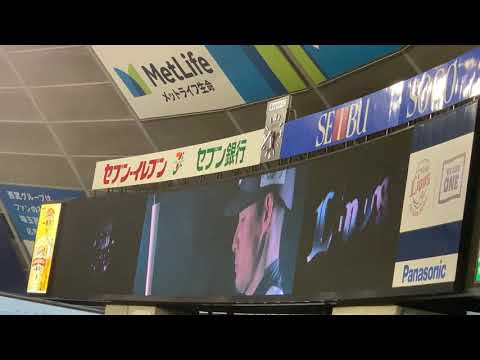 2019 06 12　メットライフドーム　西武　スタメン発表