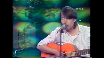 1981 Rai Rete2 Mixer canzone della settimana Fabrizio De Andrè Sally