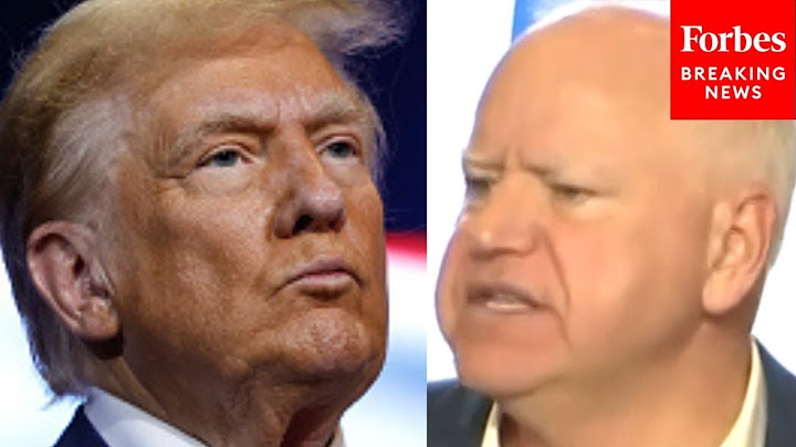 Trump Offers Savage Response To Tim Walz Saying He Could Kick Trump's Supporters's 'Asses'