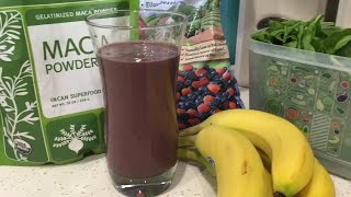 TTC | Maca Smoothie | Fertility | Healthy Eating