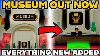 Everything New in The Museum Update in Storage Hunters Open World (Roblox)