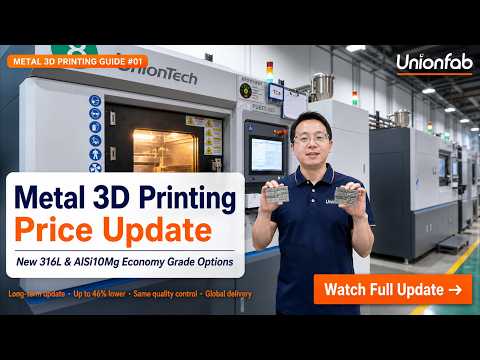 Why Is Metal 3D Printing Getting Cheaper? 316L Stainless steel Prices Drop 18%