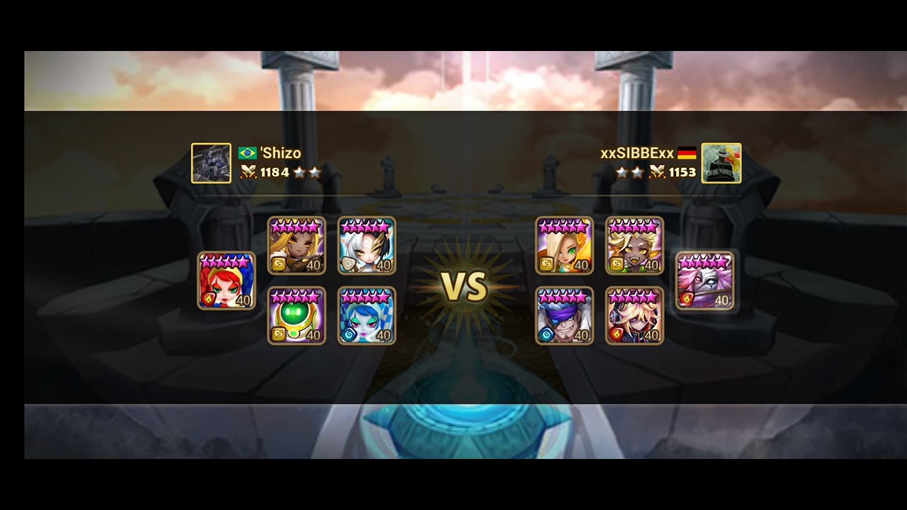 Compte Summoners War : Groa + Leah + Leo - Démarrage Rapide Sur Android/iOS