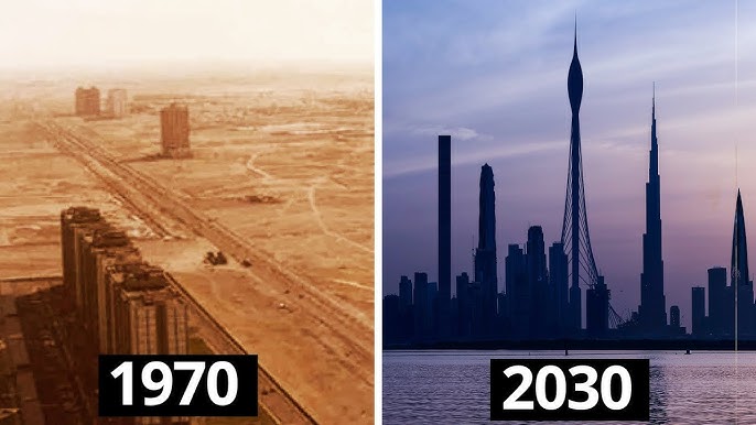 Dubai Evolution From 1960 To 2021 Time Lapse You Dubai Evolution From 1960 To 2021 Time