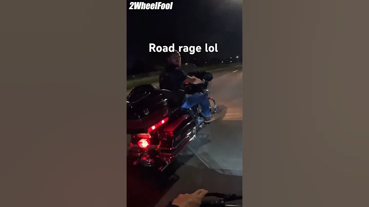 Passing a Biker Wearing a Patch