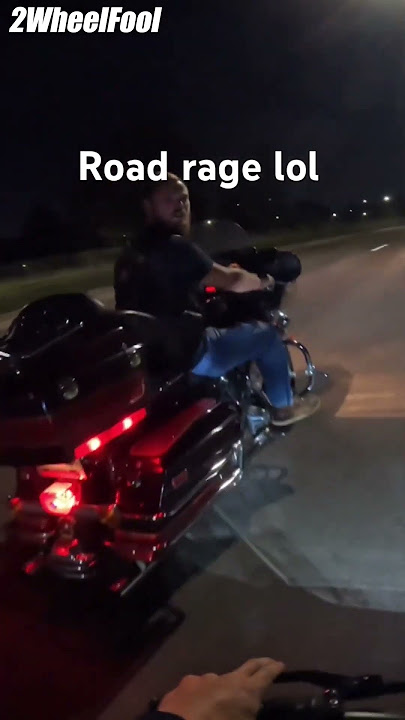 Passing a Biker Wearing a Patch