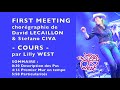Cours first meeting de david lecaillon  stefano civa enseigne par lilly west