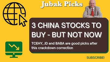 3 China Stocks to Buy...But Not Now - August 19 2021 - Jim Jubak, JubakPicks.com