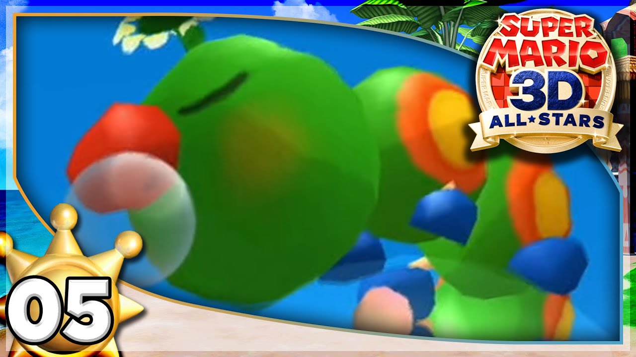 Gelato Beach Super Mario Sunshine 3d All Stars 100 Walkthrough Part 5 Youtube