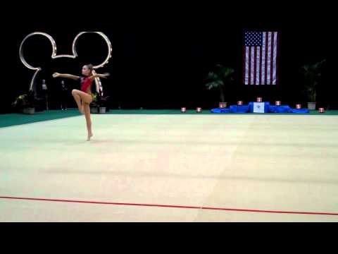 Allena Shustikoff - Level 7 Floor - 2012 J.O. Optional Championships