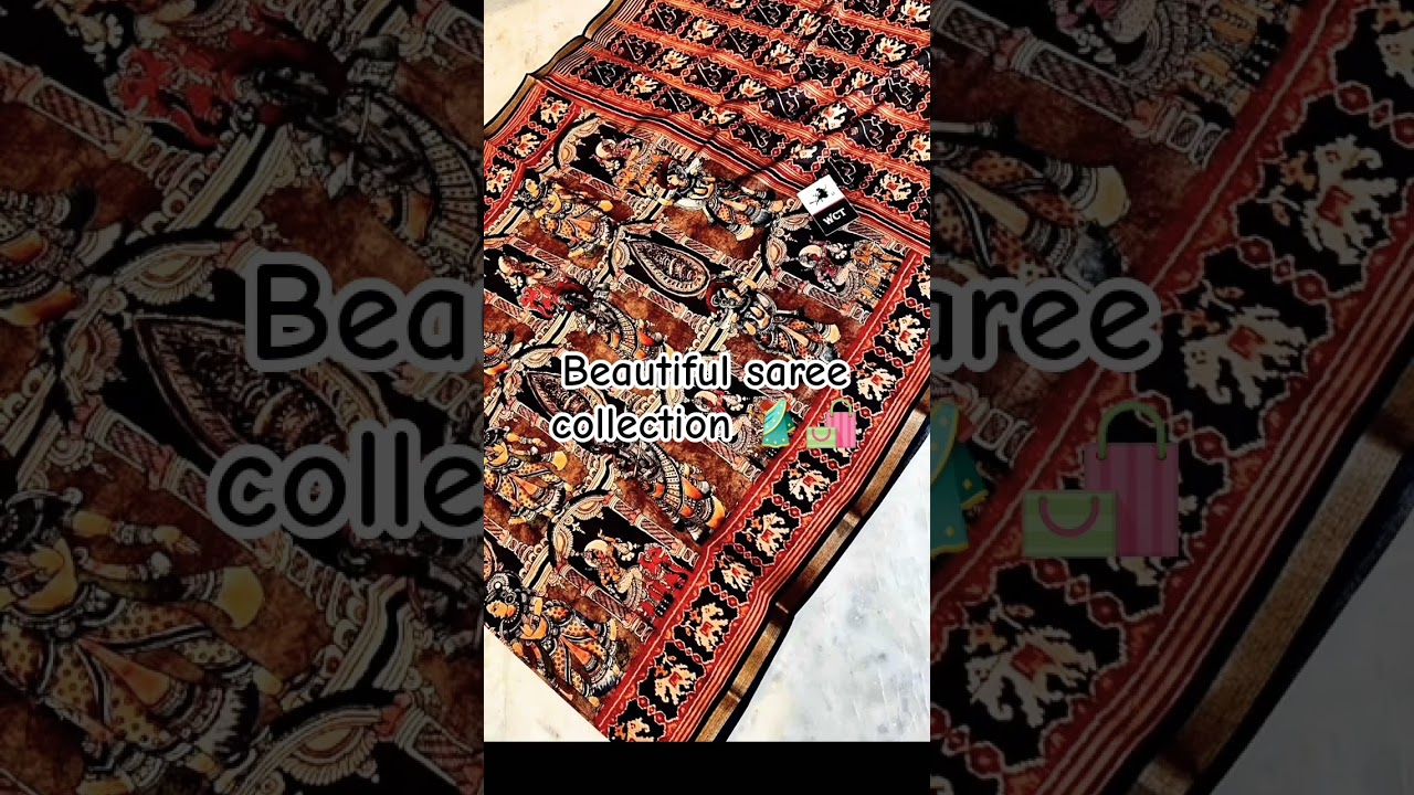Beautiful tribal design saree collection 🥻✨:-9178064961