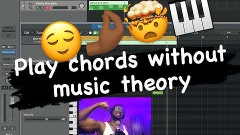 Three Simple Ways to play chords without #musictheory  | Logic Pro X | Fruity Loops