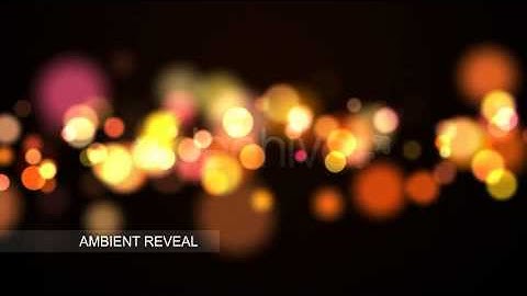 After Effects Project Files - Ambient Reveal | VideoHive
