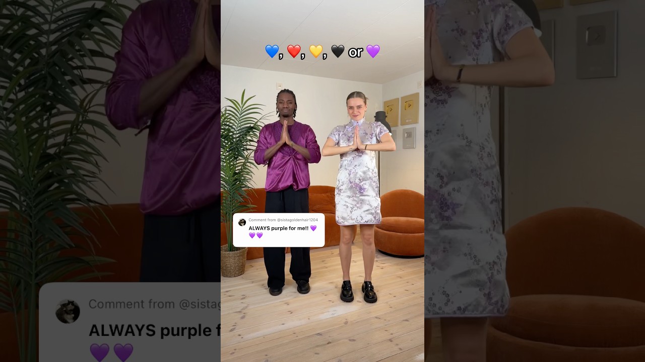 Is purple the only best colour here??🤭😅💜