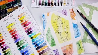 Rosa Gallery Watercolours: Unbox, Swatch & Review of the Romantic