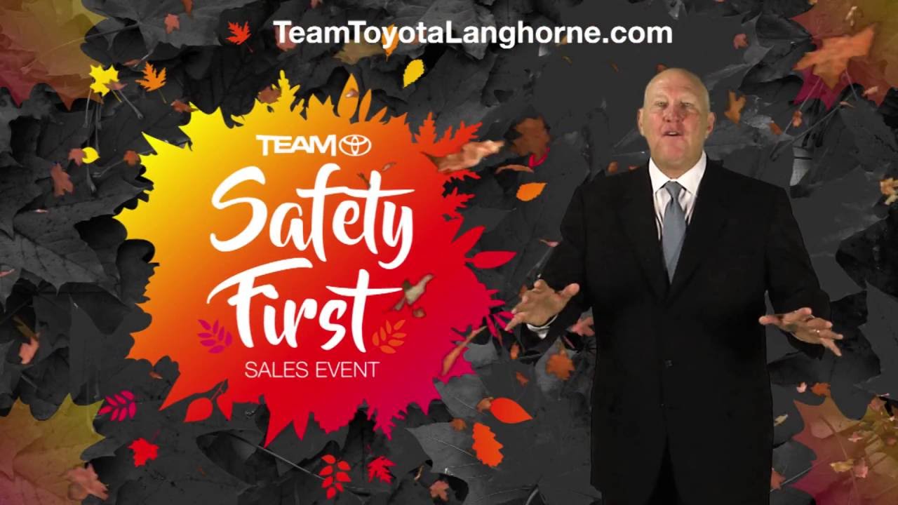 Team Toyota of Langhorne - Safety First Sales Event