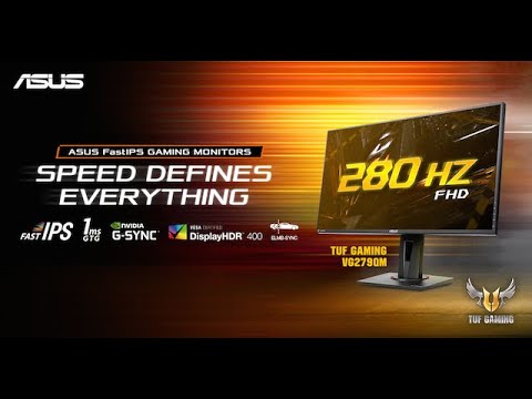 จอ g sync 2022 New จอ 27'IPS Gaming 280Hz G-Sync TUF Gaming VG279QM calibrateจอด้วย Spyder 5 ELITE