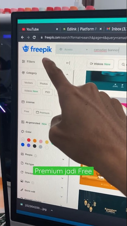 Dari Premium ke free alias gratis🥳 sini kumpul tim Freepik #freepik #freepikpremium #ui #design