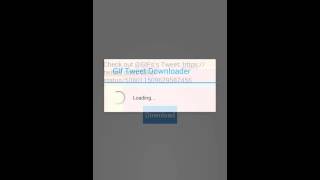 GIF tweet Downloader