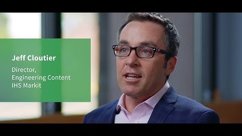 IHS Markit | Engineering Workbench and the Engineer