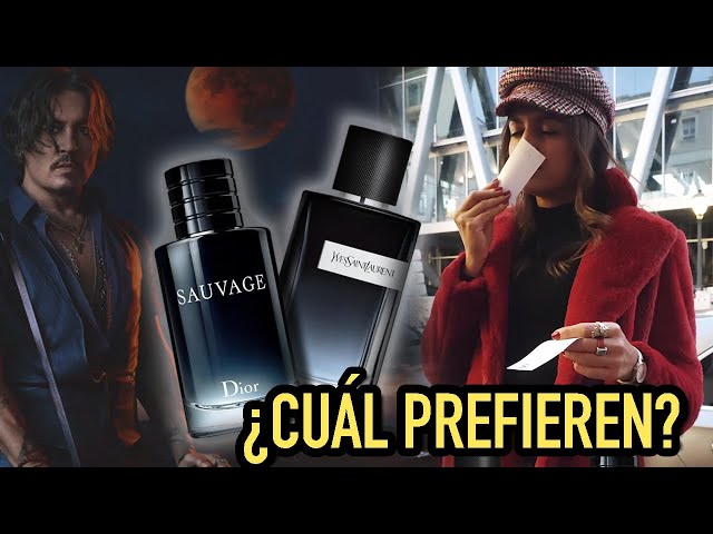 Dior sauvage edt vs Ives Saint Laurent y edp 😎 #perfumes