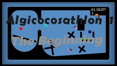 Algicosathlon 1 - The Beginning