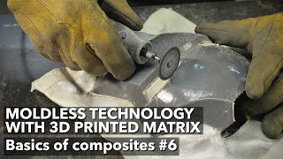 3D printed core. How to make composite part without a mold for laminating. Basics of composites #6. by ALEX LAB 34,099 views 1 year ago 13 minutes, 5 seconds