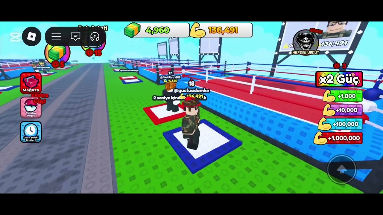 Seviyemizi 20 yaptık (ROBLOX)