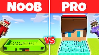 JJ and Mikey SECURITY MAZE: Noob vs Pro (Maizen Mizen Mazien)