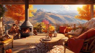 Warm Jazz Music for Relaxing - Smooth Jazz Instrumental Music-Study Cozy Fall Coffee Shop Ambience