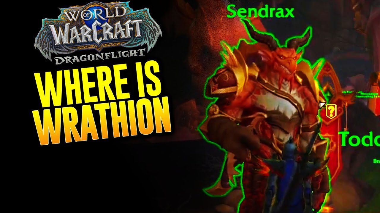 Where is Wrathion? YouTube