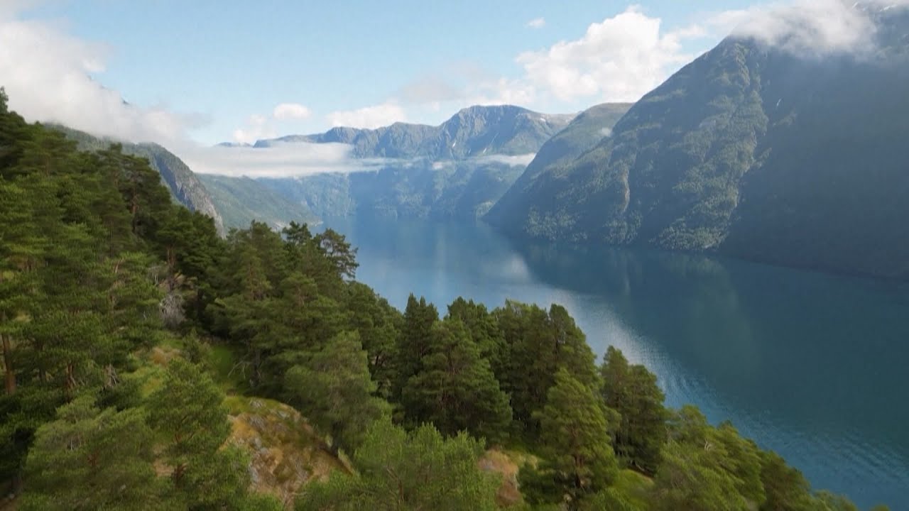 挪威「最美峽灣」藏山崩危機專家示警恐引發80公尺高海嘯｜ 公視新聞網PNN