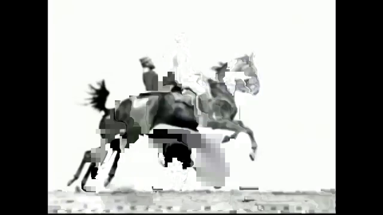 Pferd Und Reiter Springen über Ein Hindernis 1888