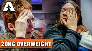 STAG DO DISASTER! 🍻 Too Drunk to Fly &amp; The 20kg Baggage War | Airline UK S06 Ep. 15