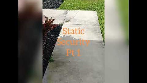 Static Security Part 1